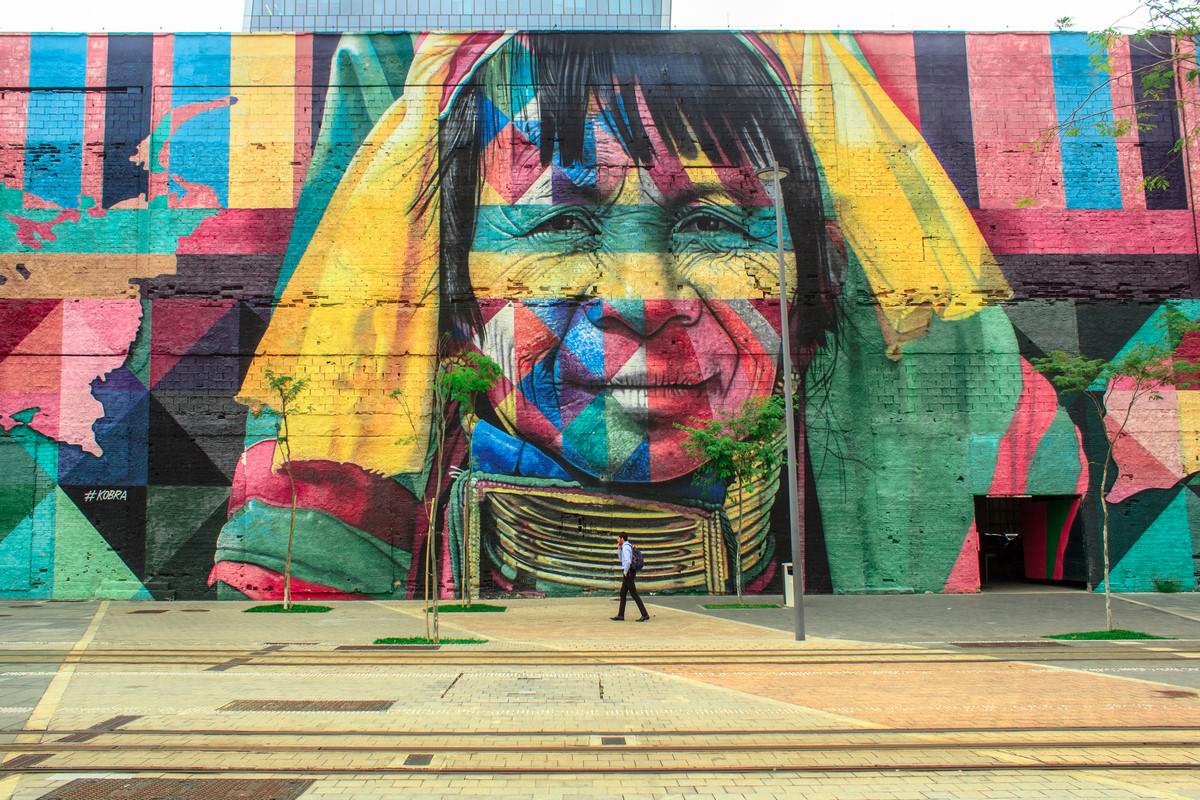 Imagem meramente ilustrativa de arte urbana. Foto: Anderson Guerra no Pexels.