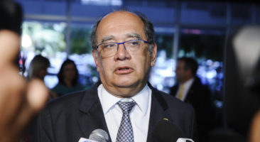 Ministro do Supremo Tribunal Federal (STF) Gilmar Mendes concede entrevita. Foto: © Edilson Rodrigues/Agência Senado.