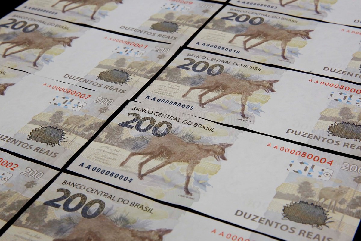Brasília, 02/09/2020. O Banco Central (BC) lançou nesta quarta-feira (02/09) a nova nota de R$ 200,00 com a imagem do lobo-guará. Foto: Raphael Ribeiro/BCB.