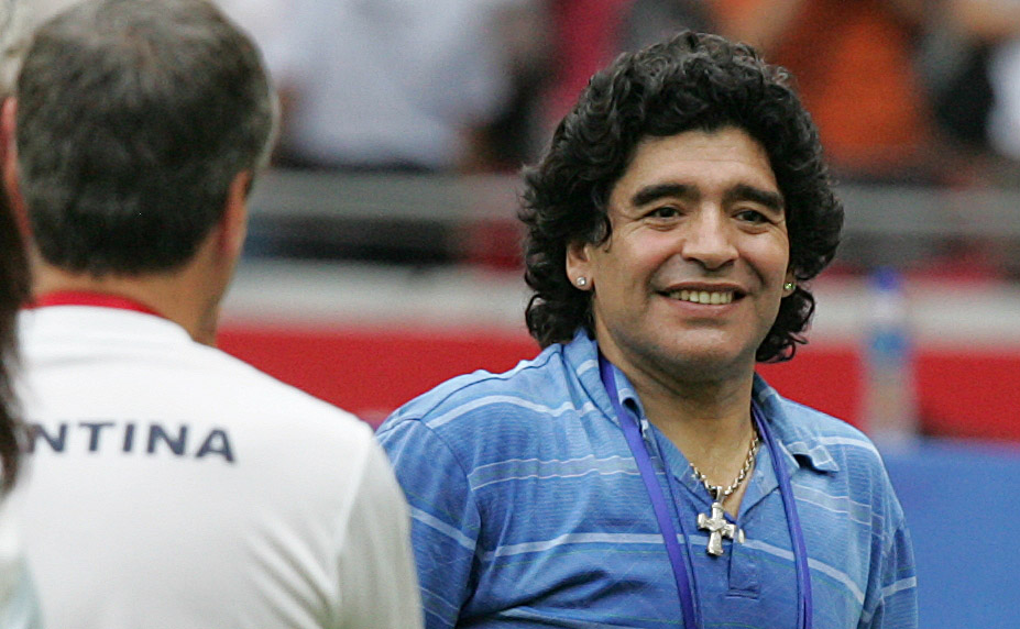 Ex-jogador e ídolo do futebol Diego Armando Maradona morreu em Buenos Aires. Foto: Paulo Pinto/via Fotos Públicas.