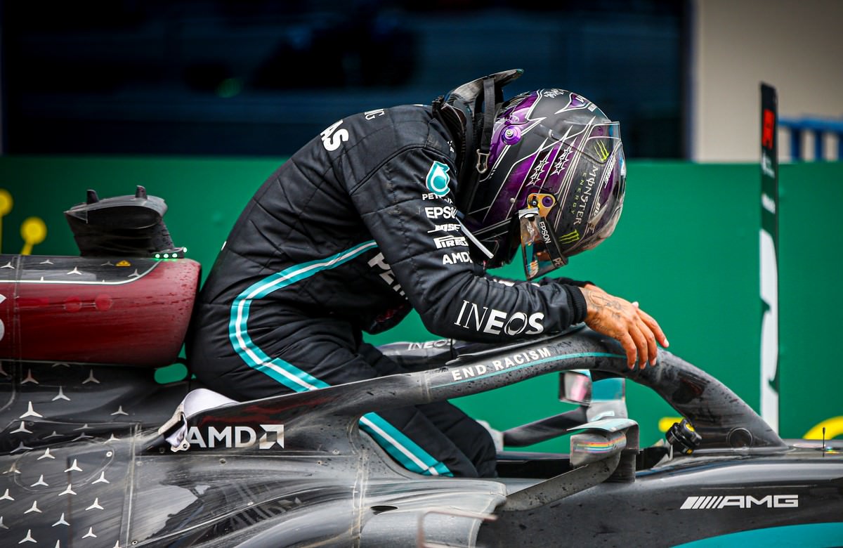 F1 – Lewis Hamilton vence o GP da Turquia e conquista o 7º Título Mundial de Pilotos. Foto: LAT Images for Mercedes-Benz Grand Prix Ltd/via Fotos Públicas.
