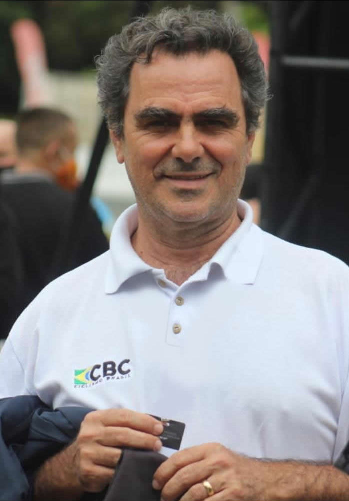 José Luiz Vasconcellos, presidente da Confederação Brasileira de Ciclismo (CBC). Foto: Divulgação.