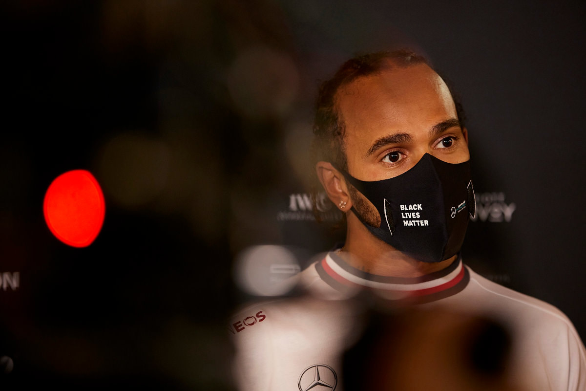 F1 – Lewis Hamilton testa positivo para Covid-19. Foto: Steve Etherington for Mercedes-Benz Grand Prix Ltd./via Fotos Públicas.