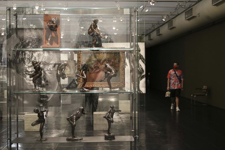 O Museu de Arte de São Paulo Assis Chateaubriand - MASP promove a mostra Degas, com 76 obras do artista francês. Foto: © Rovena Rosa/Agência Brasil.