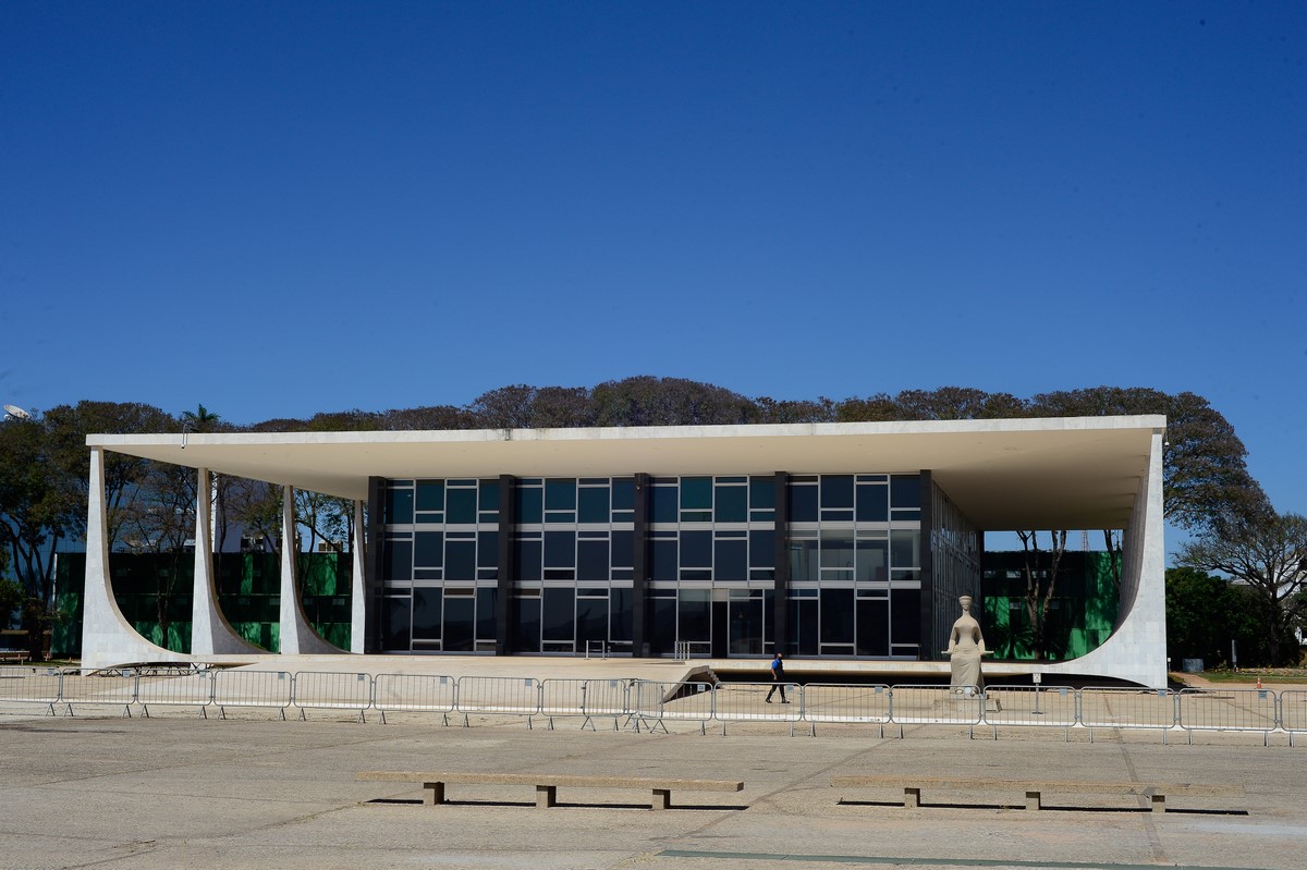 Fachada do edifício sede do Supremo Tribunal Federal - STF. Foto: © Marcello Casal Jr./Agência Brasil.
