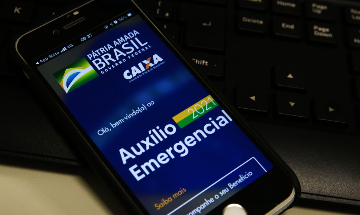 Auxílio emergencial 2021. Foto: Marcello Casal Jr./Agência Brasil.
