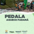Pedala Aquece Paraná acontece neste domingo em todo o Paraná