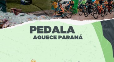 Pedala Aquece Paraná acontece neste domingo em todo o Paraná